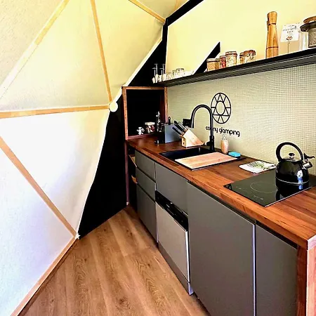 Luxury tent Glamping Tent Between Two Streams Pribram